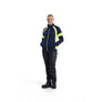 Blaklader Women's Sweatshirt with Hi-vis Full Zip