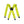 Braces - Hi-vis yellow - One size