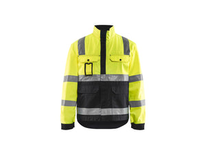 Hi-Vis Jacket - Hi-vis yellow/Black - 4XL