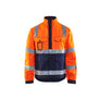 Hi-Vis Jacket - Orange/Navy blue - 4XL