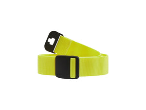 Belt with stretch non metal - Hi-vis yellow - LXL