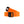 Belt with stretch non metal - Orange - LXL