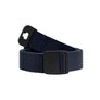 Belt with stretch non metal - Dark navy blue - LXL