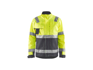 Hi-Vis jacket - Hi-vis yellow/Mid grey - 4XL
