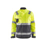 Hi-Vis jacket - Hi-vis yellow/Mid grey - 4XL