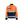 Multinorm Winter Jacket - Orange/Navy blue - 4XL