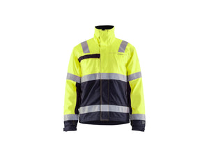 Multinorm Winter Jacket - Hi-vis yellow/navy blue - 4XL