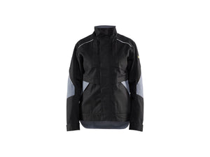 Women's flame resistant Jacket - Black/Grey - L