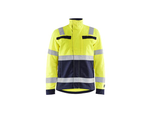 Multinorm jacket - Hi-vis yellow/navy blue - 4XL