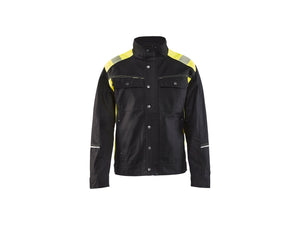Craftsman jacket - Black/Hi-vis yellow - 4XL