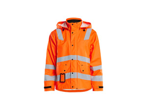 Rain jacket Hi-Vis Level 2 - Orange - 4XL