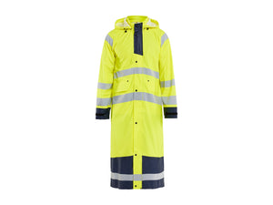 Raincoat Hi-Vis LEVEL 1 - Hi-vis yellow/navy blue - 4XL