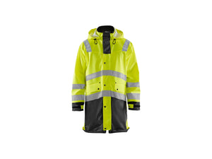 Raincoat Hi-Vis LEVEL 3 - Hi-vis yellow/Black - 4XL