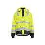 Rain jacket Hi-Vis Level 3 - Hi-vis yellow/Black - 4XL