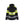 Women’s Hi-Vis Softshell Jacket - Black/Hi-vis yellow - L