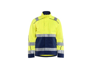 Hi-vis Jacket - Hi-vis yellow/navy blue - 4XL