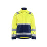 Hi-vis Jacket - Hi-vis yellow/navy blue - 4XL