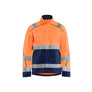 Hi-vis Jacket - Orange/Navy blue - 4XL