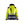 Women’s Hi-Vis Shell Jacket - Hi-vis yellow/navy blue - L