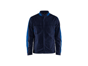 Industry jacket stretch - Navy blue/Cornflower blue - 4XL