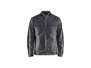 Industry jacket stretch - Mid grey/Black - 4XL
