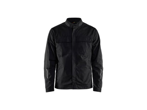 Industry jacket stretch - Black/Dark grey - 4XL