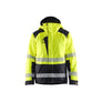 Hi-Vis Winter Jacket - Hi-vis yellow/Black - 4XL