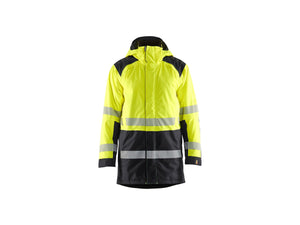 Hi-Vis Winter Parka - Hi-vis yellow/Black - 4XL