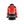 Hi-Vis Winter Parka - Red hi-vis/black - 4XL