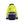 Women's Hi-vis Winter Parka - Hi-vis yellow/navy blue - L