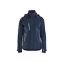 Shell Jacket Stretch - Dark navy blue/Hi-vis yellow - 4XL