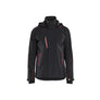 Shell Jacket Stretch - Black/Red - 4XL