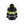 Hi-Vis Winter Parka - Black/Hi-vis yellow - 4XL