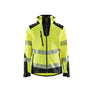Hi-Vis Softshell jacket - Hi-vis yellow/Black - 4XL