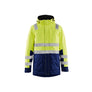 Winter Parka Hi-vis - Hi-vis yellow/navy blue - 4XL