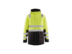 Winter Parka Hi-vis - Hi-vis yellow/Black - 4XL