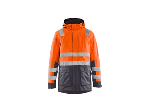Winter Parka Hi-vis - Hi-Vis Orange/Mid grey - 4XL