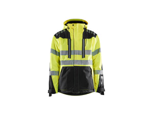 Hi-Vis Shell jacket - Hi-vis yellow/Black - 4XL