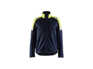 Inherent Steel Jacket - Navy blue/Hi-vis yellow - 4XL