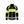 Microfleece Jacket - Black/Hi-vis yellow - 4XL