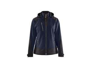 Women's Softshell jacket - Dark navy/Black - L