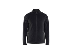 Micro Fleece Jacket - Black - 4XL