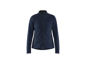 Women’s Micro Fleece Jacket - Dark navy blue - 4XL