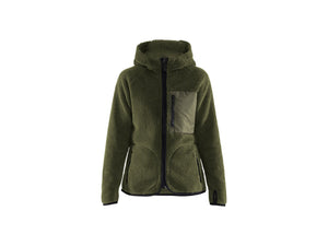 Women’s Pile Jacket - Autumn Green - L