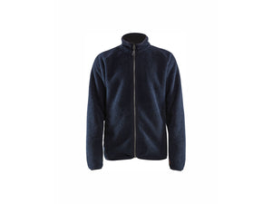 Pile jacket - Dark navy blue - 4XL