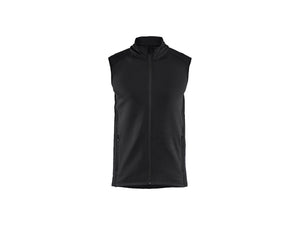STRIKER Fleece Vest - Black - 4XL