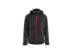 Hybrid Jacket - Black/Red - 4XL