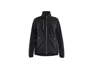 Women's Fleece Jacket - Black - L
