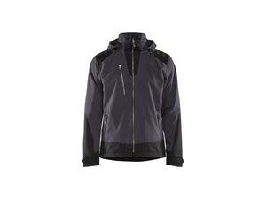 Softshell jacket - Dark grey/black - 4XL