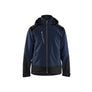 Lightweight Lined Winter Jacket Softshell - Dark navy/Black - 4XL